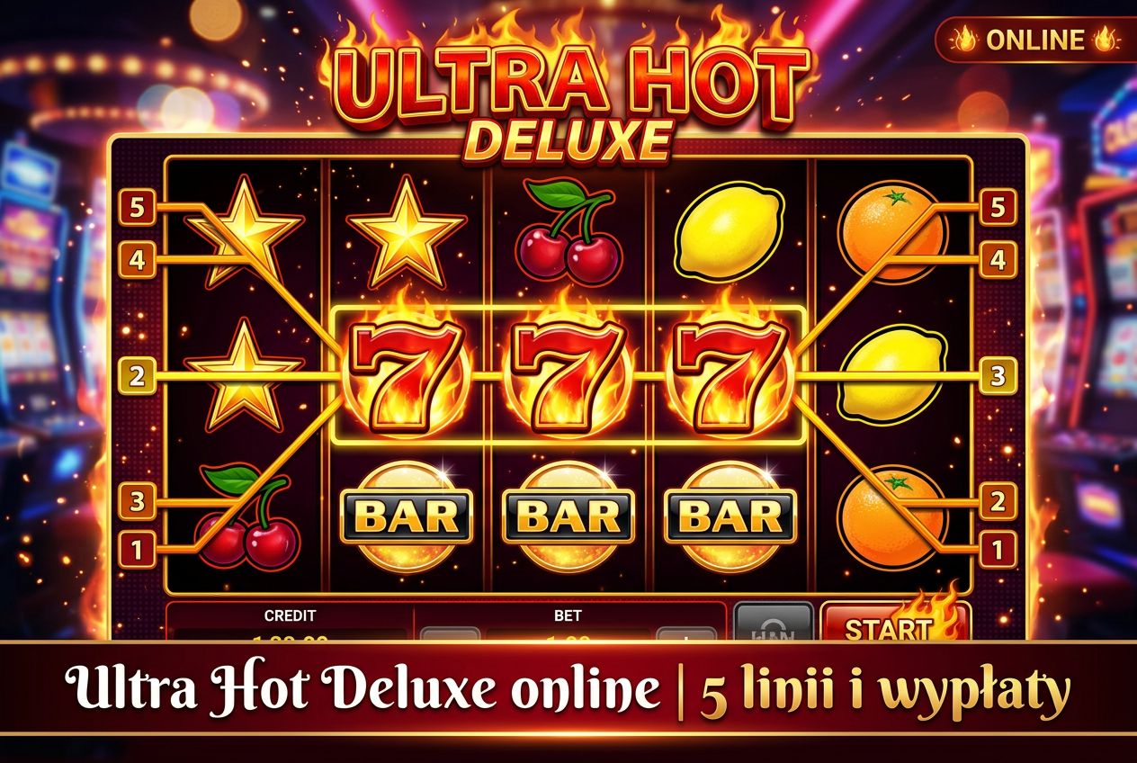 Ultra Hot Deluxe online | 5 linii i wypłaty